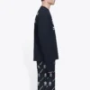 T-shirt à manches longues Balenciaga x WFP, coupe moyenne « Black » 612967THV841000