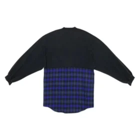 T-shirt à manches longues BB Authentic avec patch « Black Blue » 698227TMM085212 T-shirt à manches longues BB Authentic avec patch « Black Blue » 698227TMM085212