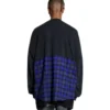 T-shirt à manches longues BB Authentic avec patch « Black Blue » 698227TMM085212