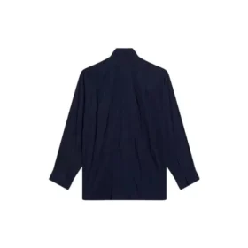 T-shirt à manches longues coupe ample « Blue » 658956TLM164100