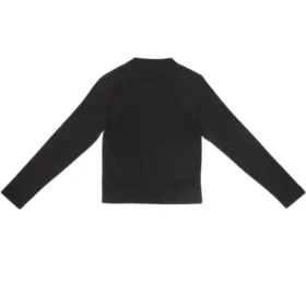 T-shirt à manches longues Fashion Institute, coupe moyenne « Black » 698124TMVH51073 T-shirt à manches longues Fashion Institute, coupe moyenne « Black » 698124TMVH51073