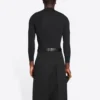 T-shirt à manches longues Fashion Institute, coupe moyenne « Black » 698124TMVH51073