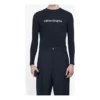 T-shirt à manches longues élastiques pour homme Balenciaga avec imprimé du logo Symbolic Creative, noir 620966TIV491070