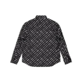 T-shirt à manches longues « Logomania All Over » « Noir » 662983TNLL11070