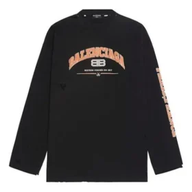 T-shirt à manches longues Maison Balenciaga « Noir » 681046TLVJ11074 T-shirt à manches longues Maison Balenciaga « Noir » 681046TLVJ11074