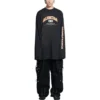T-shirt à manches longues Maison Balenciaga « Noir » 681046TLVJ11074