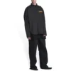 T-shirt à manches longues Metallica, coupe oversize « Noir Orange » 699053TYB181000