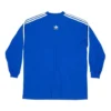 T-shirt à manches longues oversize Balenciaga x adidas « Blue » 728789TNVA65531