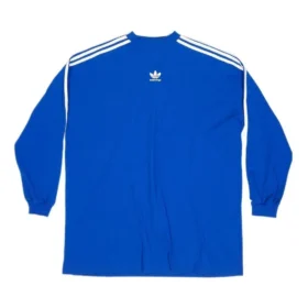T-shirt à manches longues oversize Balenciaga x adidas « Blue » 728789TNVA65531 T-shirt à manches longues oversize Balenciaga x adidas « Blue » 728789TNVA65531