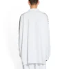 T-shirt à manches longues oversize Balenciaga x adidas « White » 728789TNVA61156
