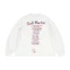 T-shirt à manches longues oversize Balenciaga x Pink Martini « Écru » 699191TMVN99800