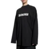 T-shirt à manches longues oversize « Black » 681046TNVL11070