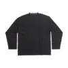 T-shirt à manches longues oversize « Black Faded » 739783TOVF49034