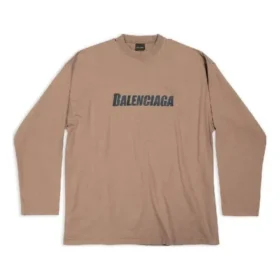 T-shirt à manches longues oversize « Kaki » 681046TNVL17761 T-shirt à manches longues oversize « Kaki » 681046TNVL17761