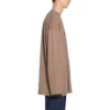 T-shirt à manches longues oversize « Kaki » 681046TNVL17761