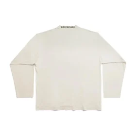 T-shirt à manches longues oversize « Off White » 739783TOVF49199 T-shirt à manches longues oversize « Off White » 739783TOVF49199