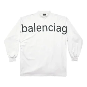 T-shirt à manches longues oversize « White » de Bal.com 739027TOVO19081 T-shirt à manches longues oversize « White » de Bal.com 739027TOVO19081