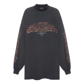 T-shirt à manches longues Oversized « Black Faded » 739027TPVM81568 T-shirt à manches longues Oversized « Black Faded » 739027TPVM81568