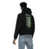 T-shirt à manches longues pour homme Balenciaga, imprimé noir, 556136TDV151000