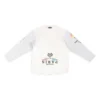 T-shirt à manches longues « Upside Down » « Blanc » 698155TMVC99000