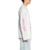 T-shirt à manches longues « Upside Down » « Blanc » 698155TMVC99000