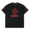 T-shirt Metal BB Stencil « Noir Rouge » 764235TPVI21568