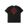 T-shirt Metal BB Stencil « Noir Rouge » 764235TPVI21568