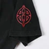 T-shirt Metal BB Stencil « Noir Rouge » 764235TPVI21568