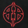 T-shirt Metal BB Stencil « Noir Rouge » 764235TPVI21568