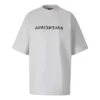 T-shirt Mirror Balenciaga, coupe moyenne « White » 764235TNVR2-9784