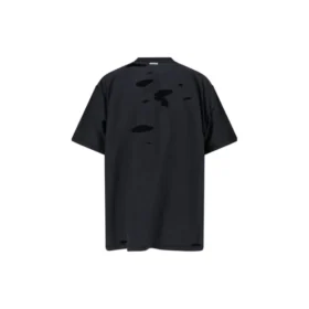 T-shirt Mirror Balenciaga Inside Out « Noir Blanc » 720198TQVP31569