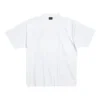 T-shirt à motif dessiné à la main, coupe moyenne « Blanc » 764235TPVU49601