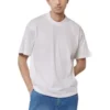 T-shirt à motif dessiné à la main, coupe moyenne « Blanc » 764235TPVU49601