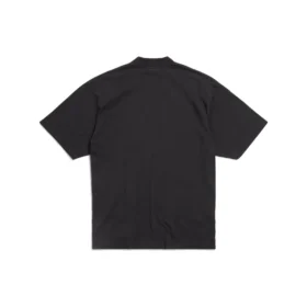 T-shirt à motif politique « Black White » 764235TQVI51569