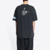 T-shirt Music Aya Nakamura, coupe large, « Noir » 641655TMV861055