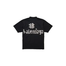 T-shirt « New Tape Type » coupe moyenne « Noir » 739784TQVQ81073
