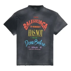 T-shirt « Not Been Done » oversize « Noir » 787349TQVW41134