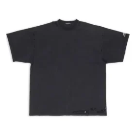 T-shirt oversize 3B Sports Icon « Washed Black » 704056TMVA59034