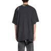 T-shirt oversize 3B Sports Icon « Washed Black » 704056TMVA59034