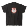 T-shirt oversize Antwerpen Inside-out « Black » 787358TQVP71083