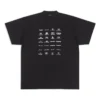 T-shirt oversize « Archives Logos » « Noir » 712398TNVQ71070
