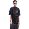 T-shirt oversize « Archives Logos » « Noir » 712398TNVQ71070