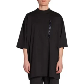 T-shirt oversize avec autocollant « Black » 720209TNVE41000