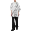 T-shirt oversize avec logo BB « White Black » 725382TNL889040