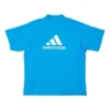 T-shirt oversize Balenciaga x adidas « Blue » 731769TNVP34024