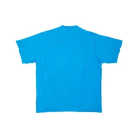 T-shirt oversize Balenciaga x adidas « Blue » 731769TNVP34024