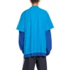 T-shirt oversize Balenciaga x adidas « Blue » 731769TNVP34024