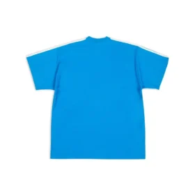 T-shirt oversize Balenciaga x adidas « Blue » 739101TNVA64026