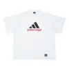 T-shirt oversize Balenciaga x adidas « White » 731769TNVA69065