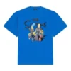 T-shirt oversize Balenciaga x Les Simpson « Bleu » 676589TLVG74210